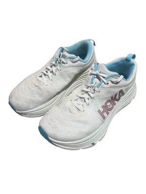 HOKA One One Gaviota 5 Women's White Running Shoes Sneakers Size 10D thumbnail 5