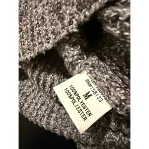 Pink Clover Womens Marled Knit Sweater Brown White Button Side Pullover Medium thumbnail 7