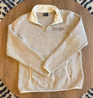 Charles River Apparel Delta Zeta Pullover thumbnail 1