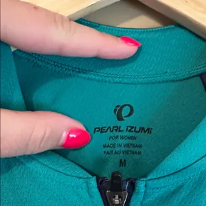 Pearl Izumi Jersey Biking Shirt Full Zip Women Medium thumbnail 2