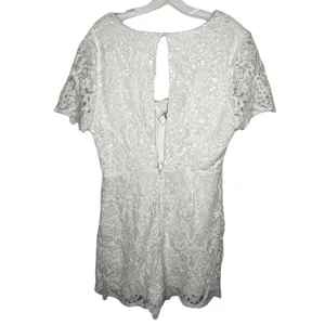 LUSH Lace Romper nwt‎ thumbnail 5