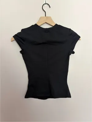 Tank Air Compassionate Black Baby Tee thumbnail 5