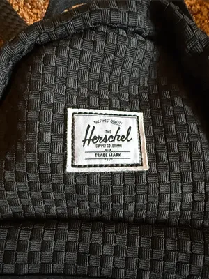 Herschel Supply Company Nova Mini 9L Quilted Brindle Backpack Black thumbnail 3