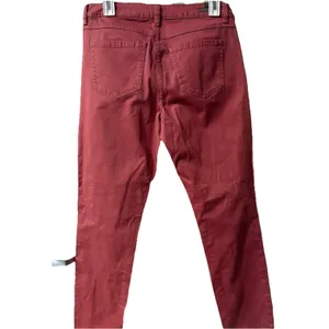 LC Lauren Conrad Skinny Jeans Women’s 10 Mauve Burgundy Stretch Pants thumbnail 5