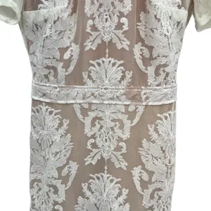 For Love & Lemons San Marcos Mini Dress Lace Ivory White Size‎ Medium thumbnail 6