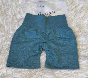 Nvgtn Nwt Xs Teal Scrunch Shorts thumbnail 2
