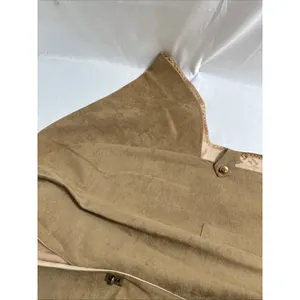 MJ Seattle Drape Coat Women’s One Size Camel Tan Brushed Cotton Cowl thumbnail 12