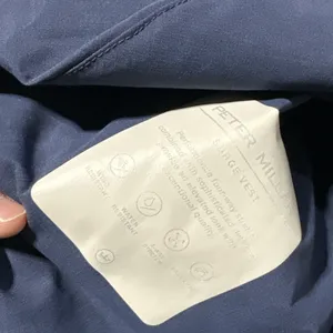 NWT Peter Millar Surge Vest Navy Blue Full Zip SZ Medium Unisex Kalos Golf thumbnail 7