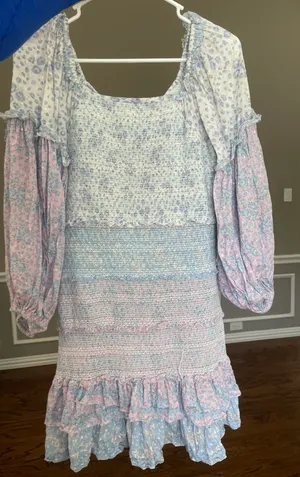 Love Shack Fancy Ensley dress thumbnail 4