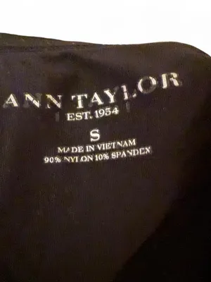 Ann Taylor Black Spaghetti-Strap Camisole thumbnail 4