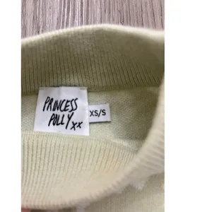 Princess Polly Green Print Mock Neck Sweater Women’s XS/S Cropped Knit thumbnail 3