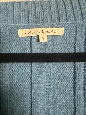 Luna Boutique blue sweater dress thumbnail 3