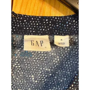 Gap Long Sleeve Dress Size Small Blue Print Long Sleeve Dress (2342) thumbnail 3