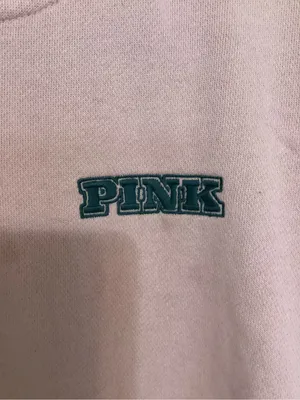 PINK Victoria's Secret Soft Pale Pink Hoodie thumbnail 3