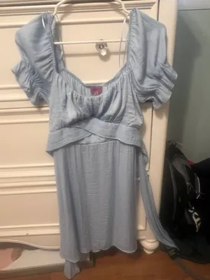 Blue mini dress Size M thumbnail 1