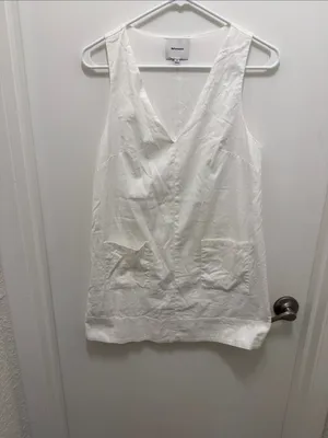 Reformation white Francisca Dress thumbnail 2