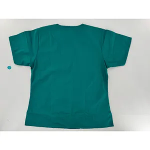 WonderWink Origins Women’s Medium Teal Scrub Top Modern Fit V Neck Medical Nurse thumbnail 8