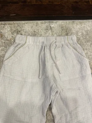 White Cotton pants Size XS thumbnail 2