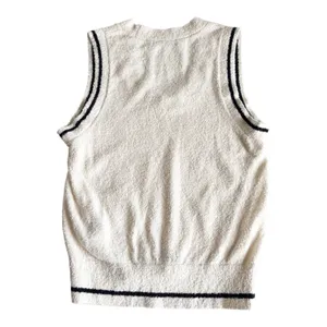 Madewell Boucle Knit Sweater Tank Vest Women’s XS Vintage Ivory thumbnail 6