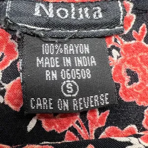 Vintage Nolita Patchwork Beaded Floral Maxi Dress Womens Small Y2K Fairy Grunge thumbnail 3
