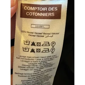 Comptoir Des Cotonniers Black Scoop Neck Mini Slip Dress Size 4‎ thumbnail 6