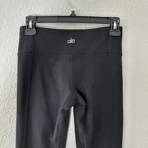 Alo Yoga Mid Waisted Moto Leggings Black‎ Size XS thumbnail 6