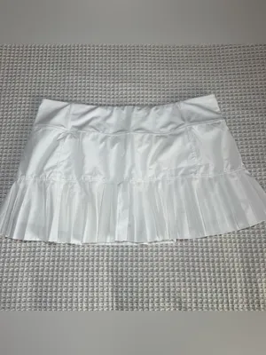 MPG Mondetta Groove White Pleated Hem Knit Skort Golf Pickleball Size XXL thumbnail 7