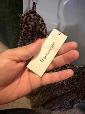 Francesca's Mini Leopard Dress thumbnail 5