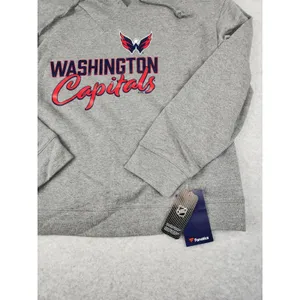 Fanatics Women's‎ XL Washington Capitals Hockey Script Pullover HoodieSweatshirt NHL thumbnail 3
