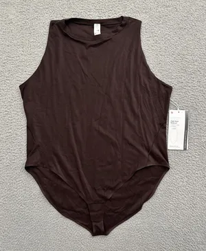 NWT Lululemon Wundermost Ultra Soft Nulu‎ High Neck Sleeveless Bodysuit Size 1X thumbnail 1