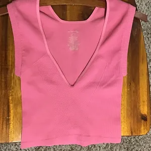 Free People V-Neck Ribbed Top XS/S in Sweet Pea New Without Tags thumbnail 8