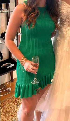Green Bodycon Dress thumbnail 5