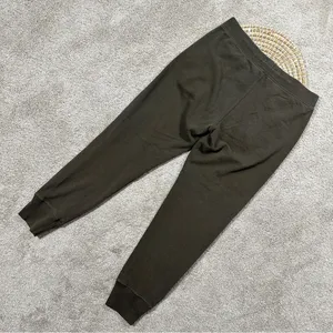 Abercrombie & Fitch Sunday Jogger Logo Sweat Pants Pull On Mid Rise in Green S thumbnail 5