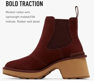 Sorel Women's Hi-Line Heel Chelsea Boots US6.5 Spice, Tawny Buff $190 thumbnail 10