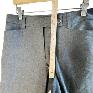 Talbots Heritage Gray Wool Blend Straight Leg Dress Pants Womens Sz 2 Old‎ Money thumbnail 6
