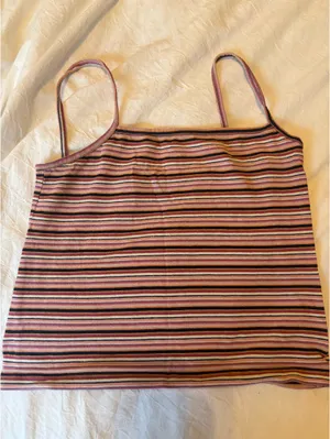 Brandy Melville striped tank thumbnail 1