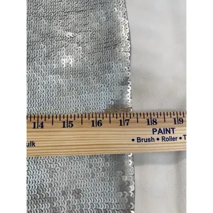 Future Collective silver sequin short skirt Size 2X. thumbnail 10