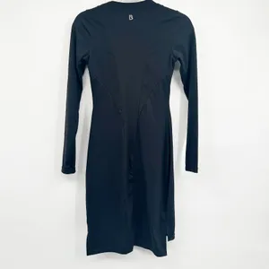 BuffBunny‎ Womens Black Fall In Love Athleisure Compression Bodycon Dress Size M thumbnail 7