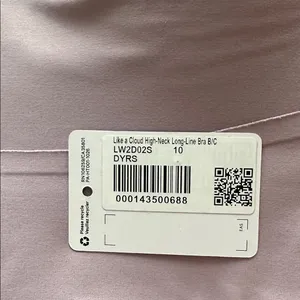Lululemon Like A Cloud High Neck Longline, Dusty Rose thumbnail 5