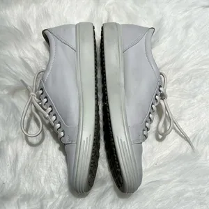 ECCO Womens White Leather Golf‎ shoes Size 9. B72 thumbnail 6