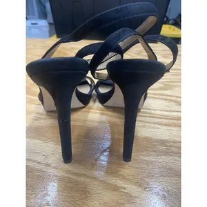 Sam Edelman Orchid Pumps Women's Size 7 Black Suede Preppy Stiletto Heels S60 thumbnail 4