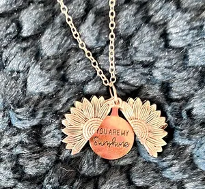 You Are My Sunshine Flower Necklace thumbnail 3