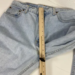 Vintage Levis 550 Jeans Womens 13 Long Light Wash‎ Relaxed Tapered High Rise 90s thumbnail 3