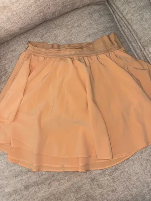 Lululemon tangerine skirt! Size 6 thumbnail 2