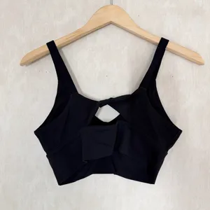 aerie Women’s Twist Back Sports Bra in Black M thumbnail 7