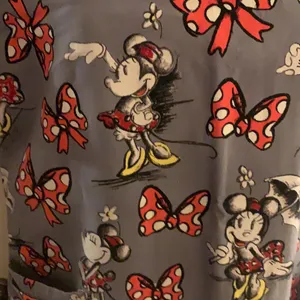 -Disney mini mouse design scrubs size XS grey top thumbnail 3