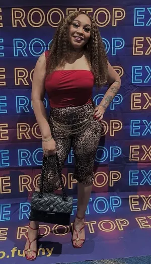 Red strappy kitten heels with gold heart thumbnail 3