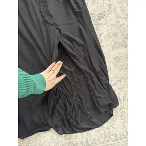 Lulus Excellent Sensation Black Strapless Ruffled Maxi Dress Size 1X NWT Formal thumbnail 8