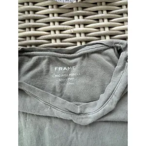 FRAME Le Mid Rise Muscle Tee‎ Small boho layered athleisure minimalist classic thumbnail 4