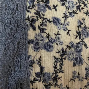 Torrid Ditsy Blue Roses Gauze Floral Kimono 3 NWT thumbnail 7